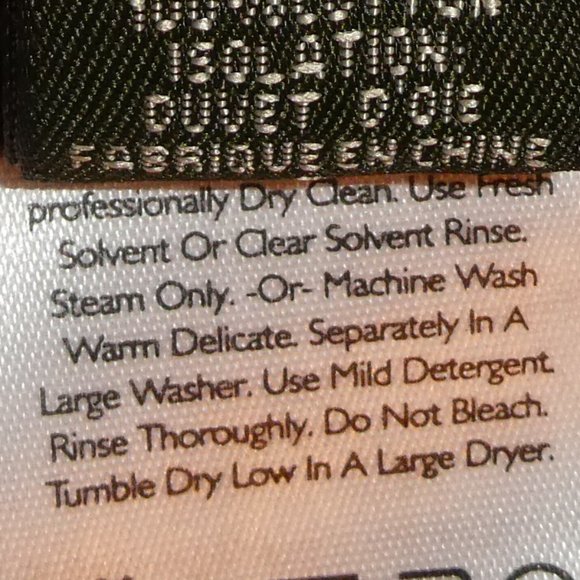 Men's Down Vest Reversible As New - Picture 8 of 16